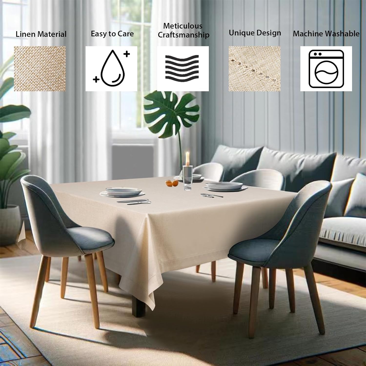 Nappe De Table Rectangulaire 155 X 400Cm