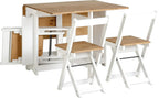 Ensemble table et 4 chaises pliantes dans un petit appartement - photo 3