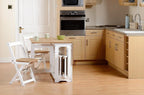 Ensemble table et 4 chaises pliantes dans un petit appartement - photo 4