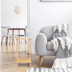Meuble table pliante replié à 4 cm d'épaisseur contre un mur - photo 5