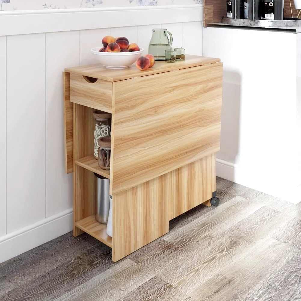 Petite table à manger pliante à trois positions dans un petit appartement - photo 7