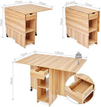 Petite table à manger pliante à trois positions dans un petit appartement - photo 8
