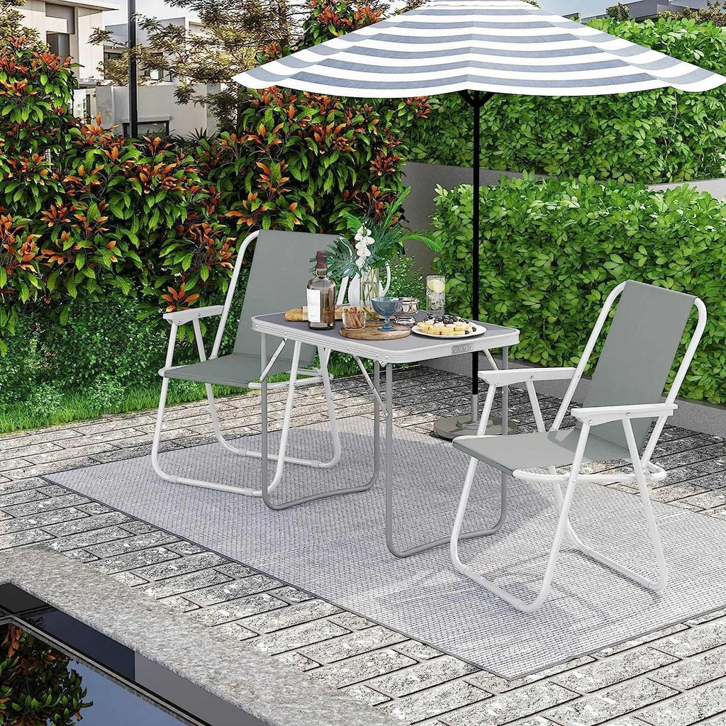 Petite table de camping pliante valise repliée à 4,6 cm d'épaisseur - photo 4