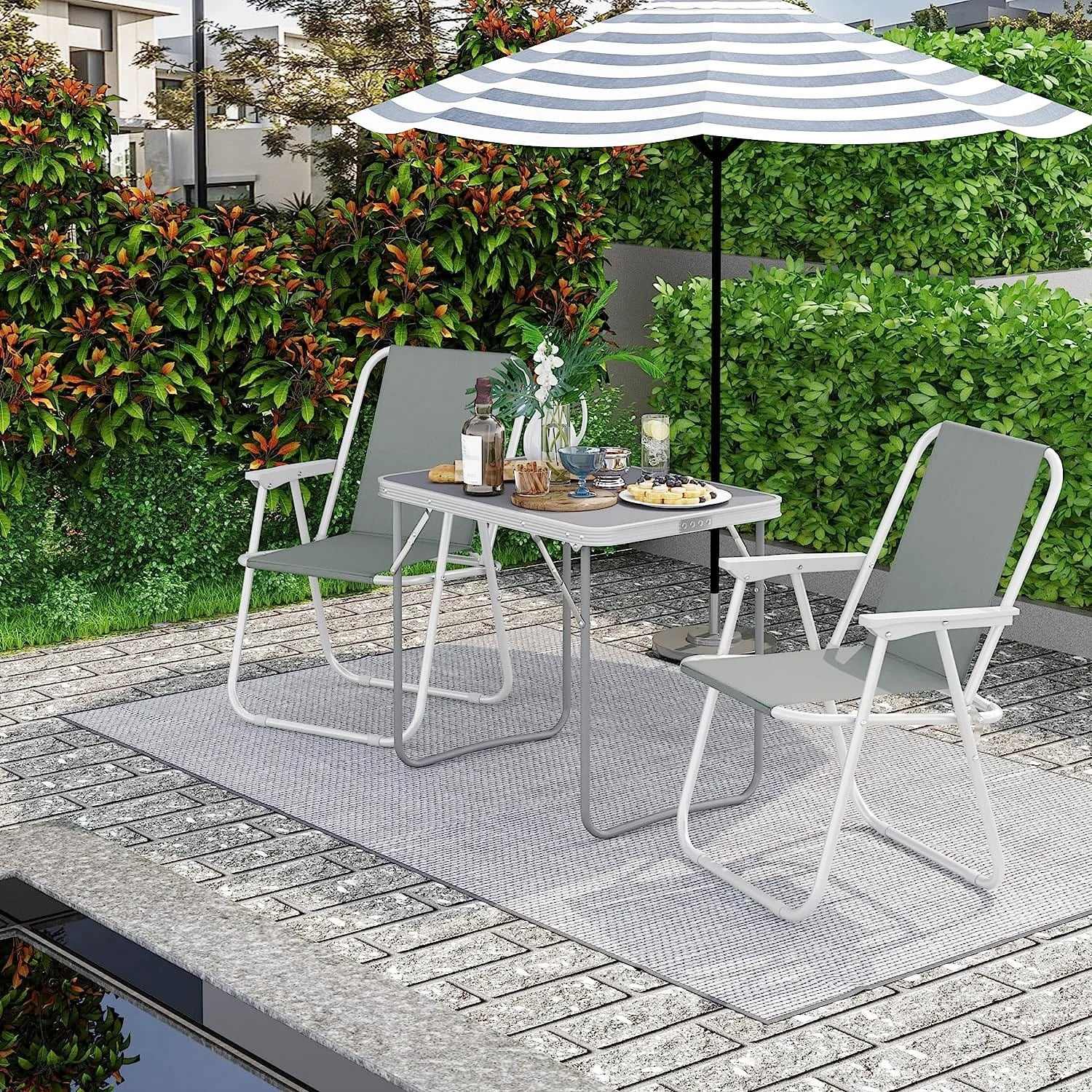 Petite Table Camping Pliante Valise