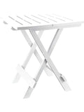 Petite table de jardin pliante en plastique ultra légère de 50 cm