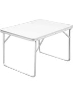 Petite table de pique-nique pliante 80 x 60 cm avec bordure aluminium