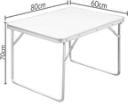 Petite table de pique-nique pliante 80 x 60 cm avec bordure aluminium - photo 5