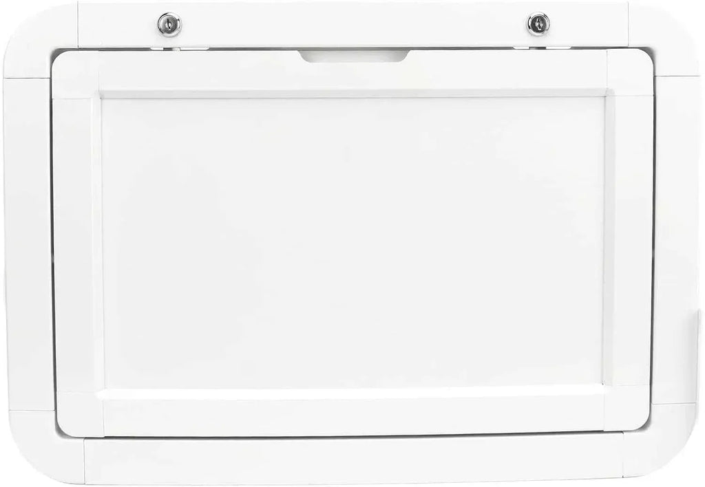 Plateau de table pliant pour camping-car fixé au mur et rabattu contre la paroi - photo 4