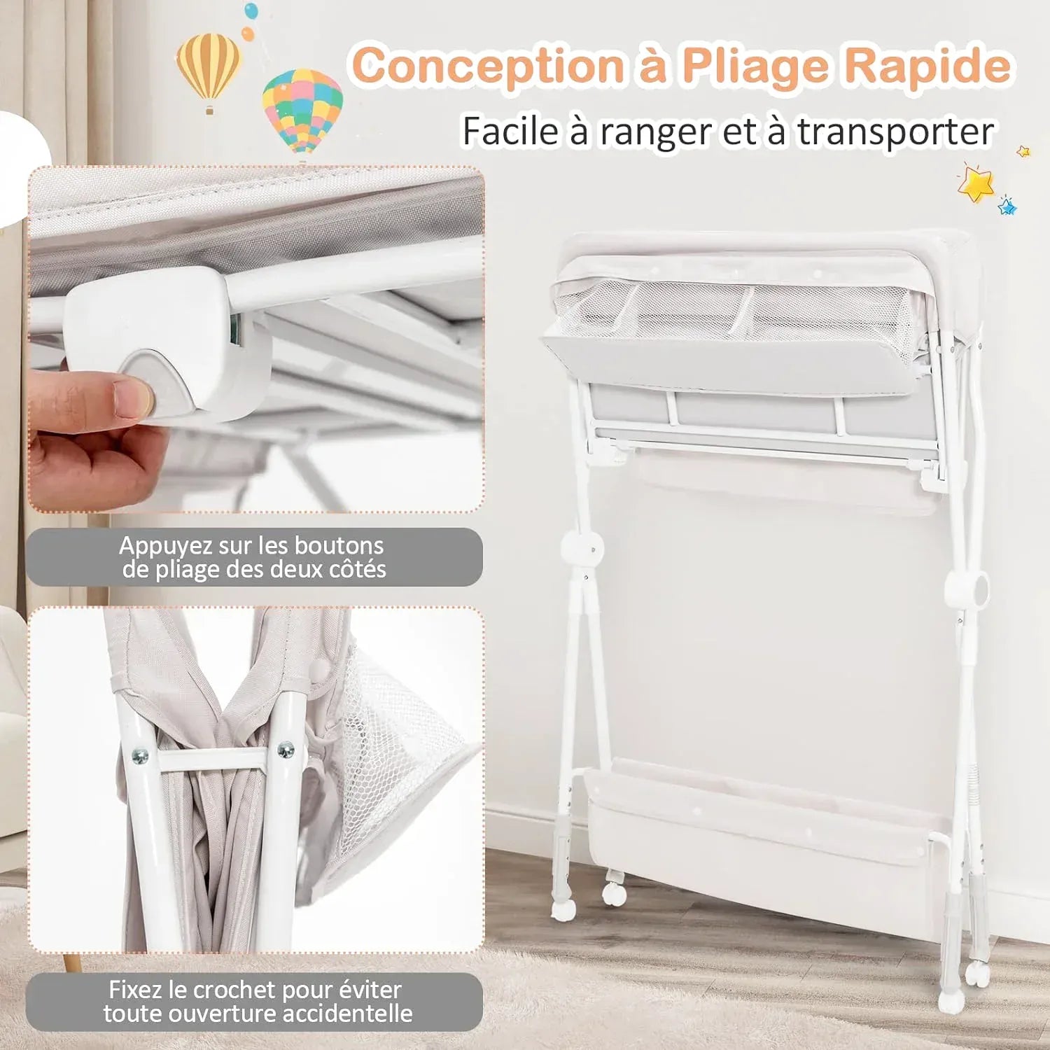 Table À Langer Pliante Bébé Confort