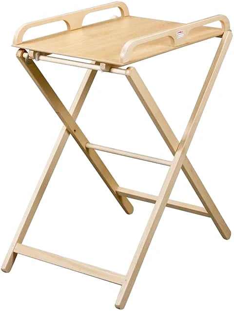 Table à langer pliante en bois de hêtre massif dans une chambre d'enfant - photo 4