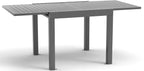 Table à manger extérieur pliante extensible en aluminium sur une terrasse - photo 4