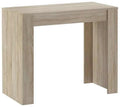 Table à manger pliante extensible en bois de 90 à 140 cm dans une salle à manger