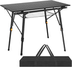 Table de balcon pliante en aluminium à hauteur réglable sur un balcon - photo 4
