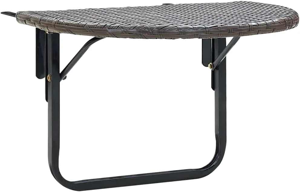 Table de balcon suspendue pliante fixée sur une rambarde - photo 8
