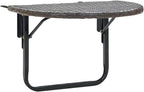 Table de balcon suspendue pliante fixée sur une rambarde - photo 8