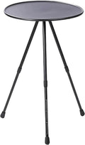 Table basse ronde pliante ultra légère en ABS et aluminium avec son sac de rangement