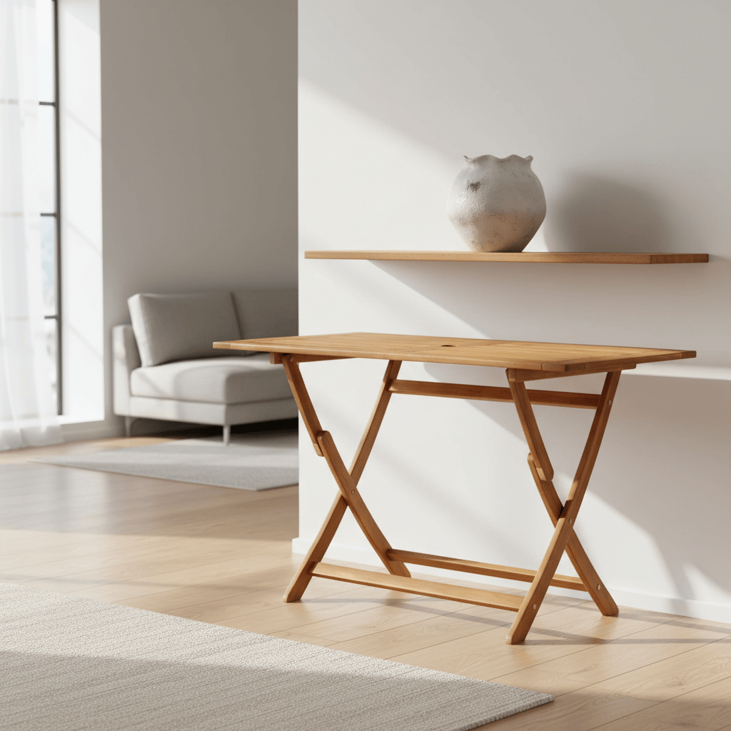 Table Bois Pliante Extérieur