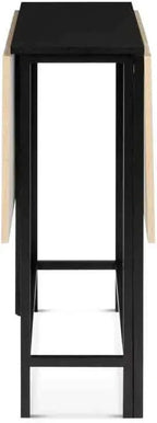 Table console de jardin pliante de 103 cm dépliée sur une terrasse - photo 5