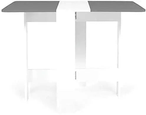 Table de cuisine pliante 4 personnes en bois de 103 cm dépliée - photo 4