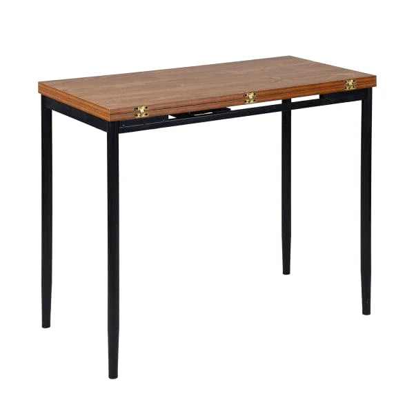 Table de balcon extensible pliante en position déployée sur un balcon - photo 8