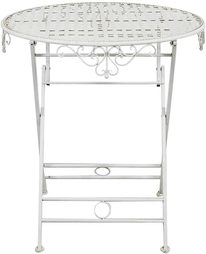 Table De Jardin En Fer Forgé Pliante