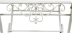 Table de jardin en fer forgé pliante de 70 x 70 cm sur une terrasse - photo 5