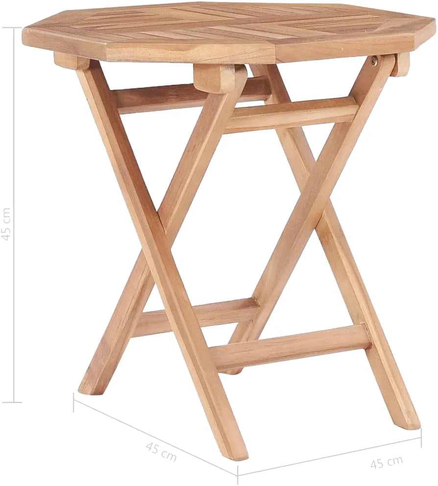 Table De Jardin En Teck Pliante