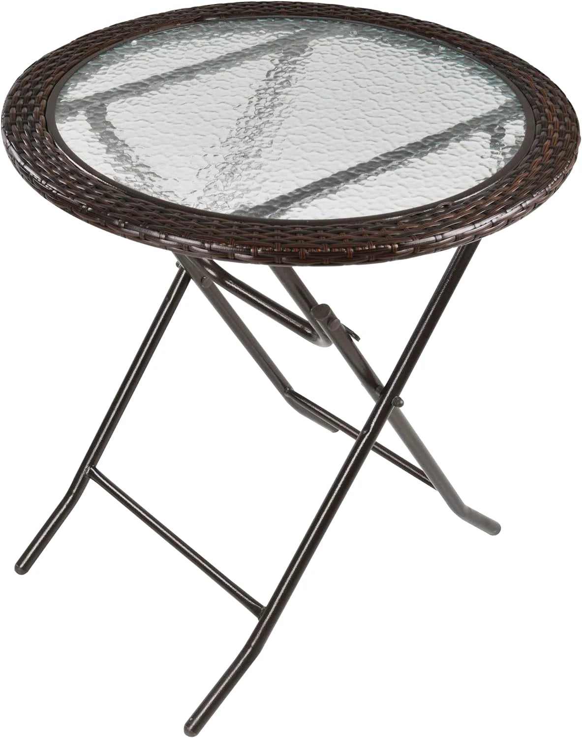 Table De Jardin En Verre Pliante