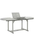 Table de jardin extensible et pliante en acacia gris délavé de 200 cm - photo 4