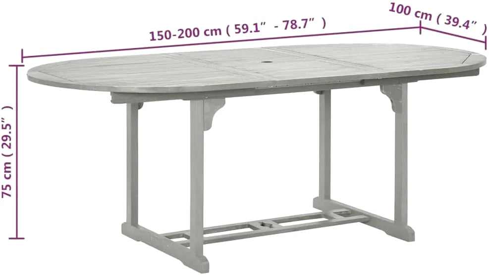 Table De Jardin Extensible Et Pliante