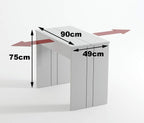 Table de réunion pliante extensible de 237 cm dans une salle de réunion - photo 3