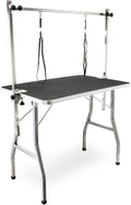 Table de toilettage pliante de 93 x 63 cm pour chien