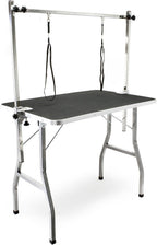 Table de toilettage pliante de 93 x 63 cm pour chien