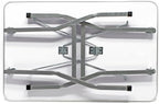 Table de toilettage pliante de 93 x 63 cm pour chien - photo 3