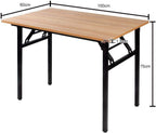 Table de travail pliante de 100 x 60 cm utilisée comme bureau - photo 3
