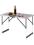 Table haute pliante rectangulaire 100 x 60 cm servant de comptoir - photo 3
