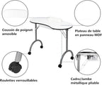 Table d'onglerie pliante de 90 x 40 cm dans un salon de beauté - photo 4