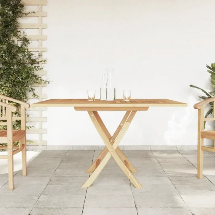 Table Pliable De Jardin En Bois Massif