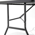 Table pliante 200 x 90 cm dressée pour dix convives - photo 4