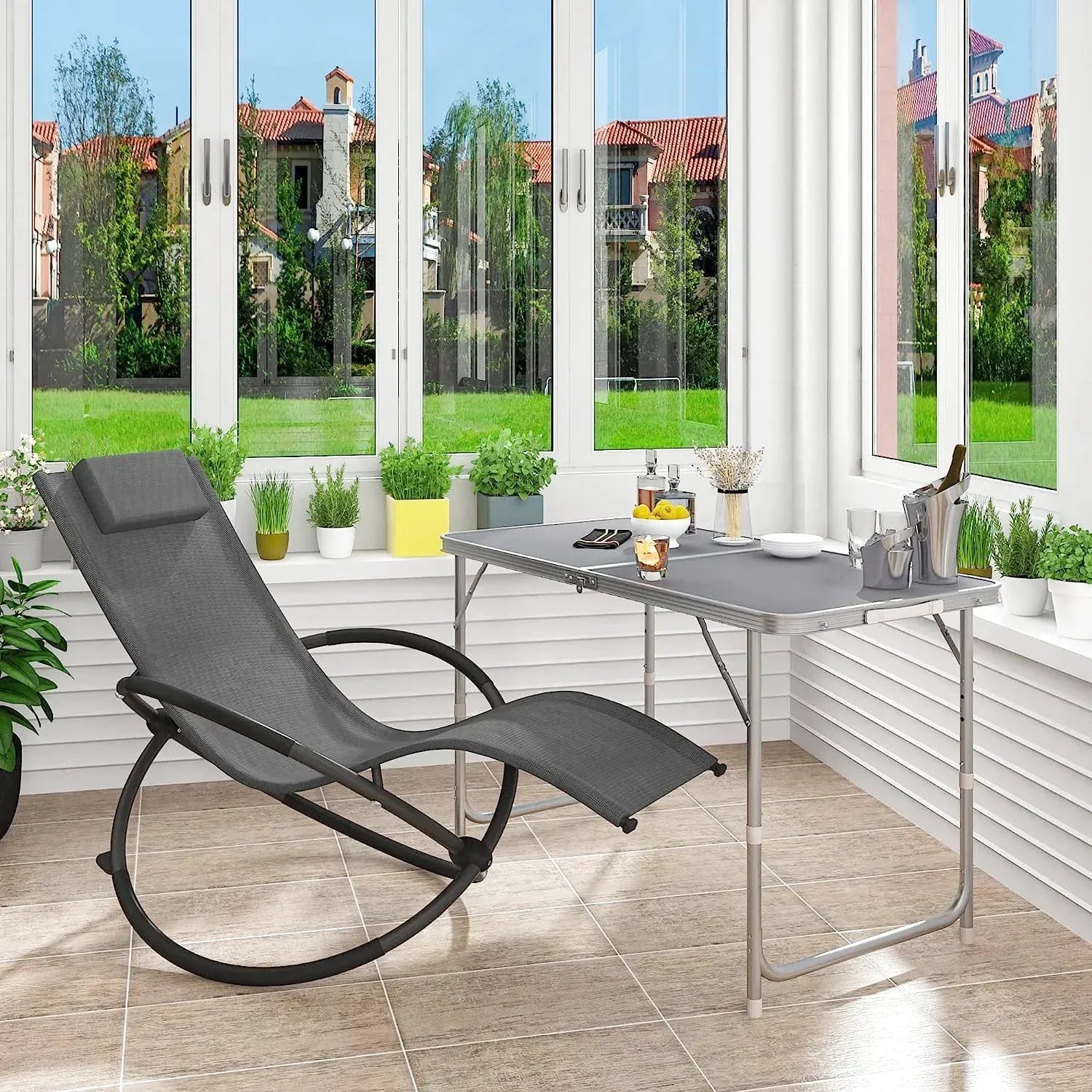 Table Pliante Aluminium
