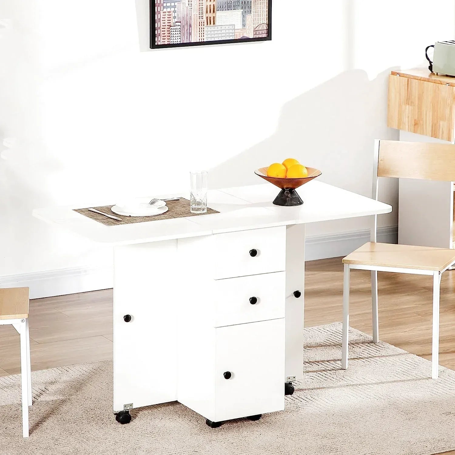 Table Pliante Avec Tiroir