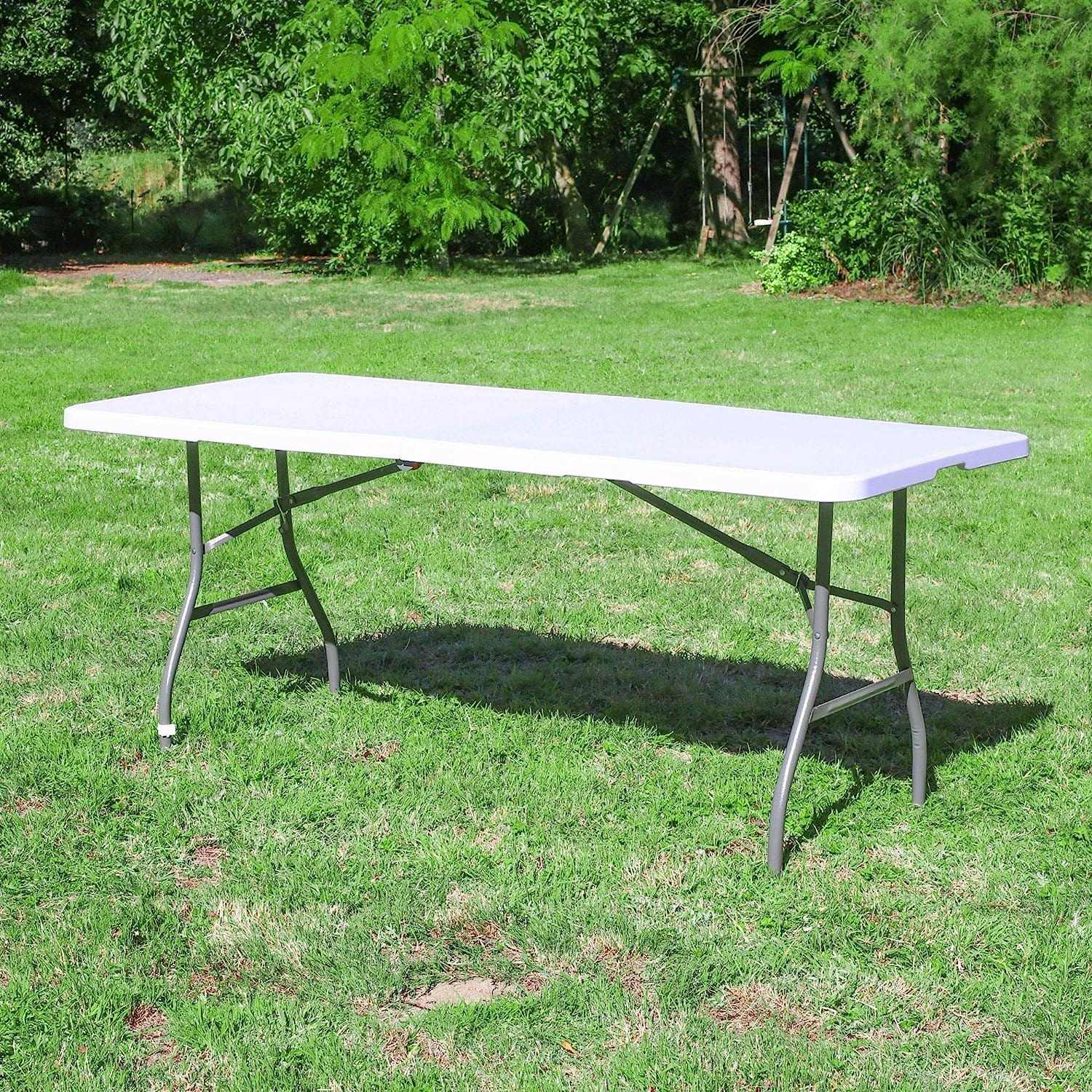 Table Pliante Blanche Extérieur