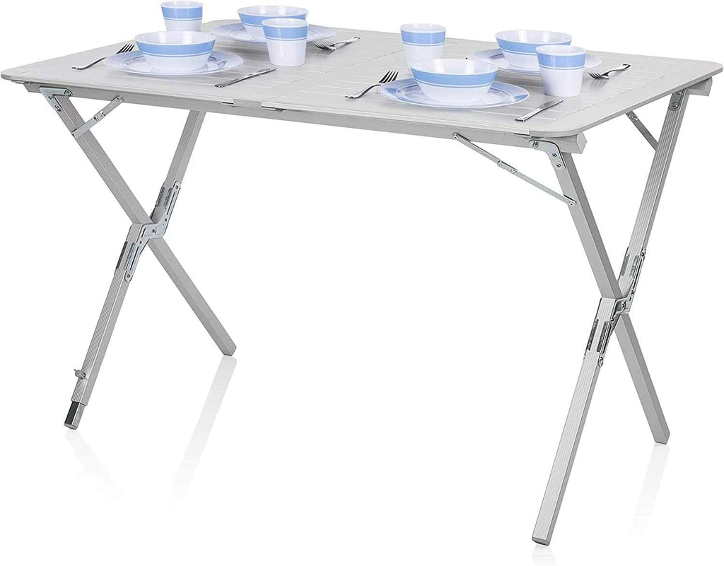 Table pliante d'extérieur pour balcon en aluminium de 110 cm - photo 2