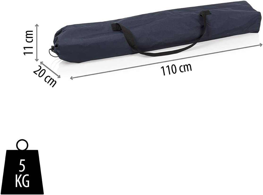 Table pliante d'extérieur pour balcon en aluminium de 110 cm - photo 4