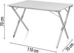 Table pliante d'extérieur pour balcon en aluminium de 110 cm - photo 5