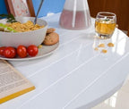Table pliante pour intérieur de camping-car avec plateau demi-rond - photo 10