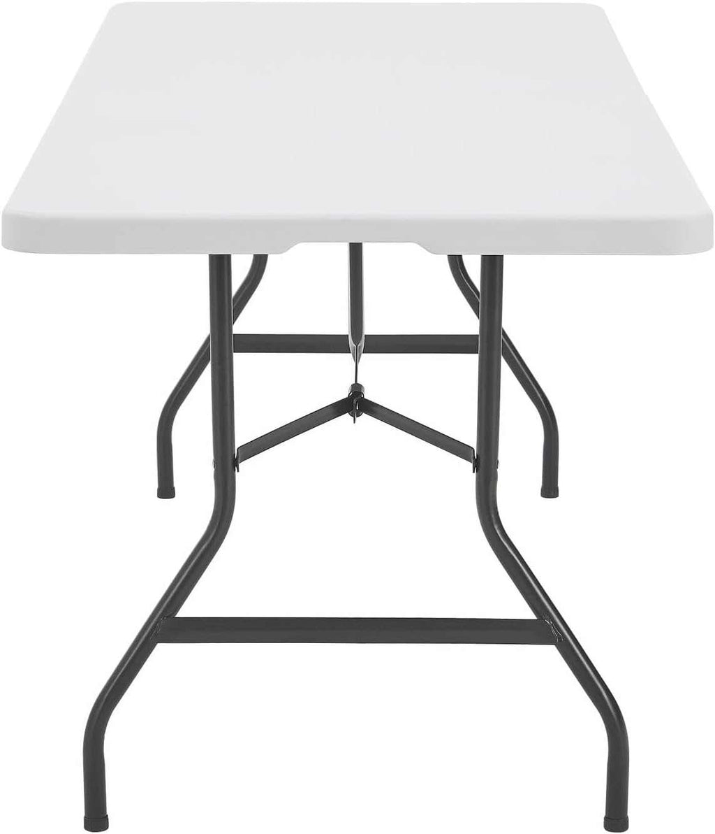 Table pliante en résine blanche de 183 cm pour réception - photo 2