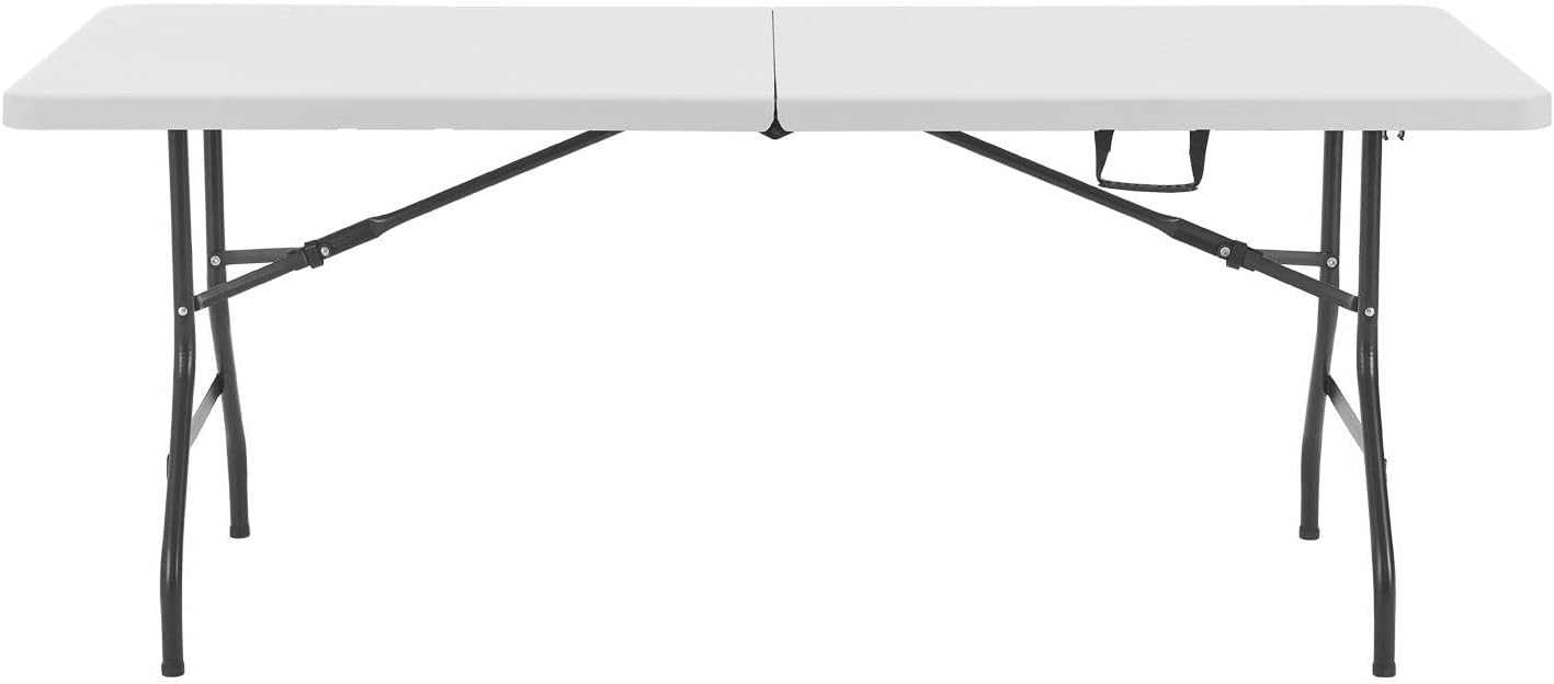 Table Pliante Résine Blanche