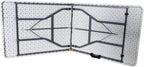 Table pliante de restaurant de 180 cm dressée pour huit couverts - photo 2